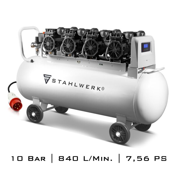 Compresseur dair comprim&eacute; STAHLWERK ST 1510 Pro - 10 Bar