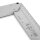 STAHLWERK Aluminium &eacute;querre de r&eacute;glage/ &eacute;querre de mesure /&eacute;querre de charpentier 400 mm