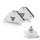 STAHLWERK White Edition Set : Casque de soudage ST-950XW, Support-torche, 4 x &eacute;querres de soudage magn&eacute;tiques 9lbs/4kg
